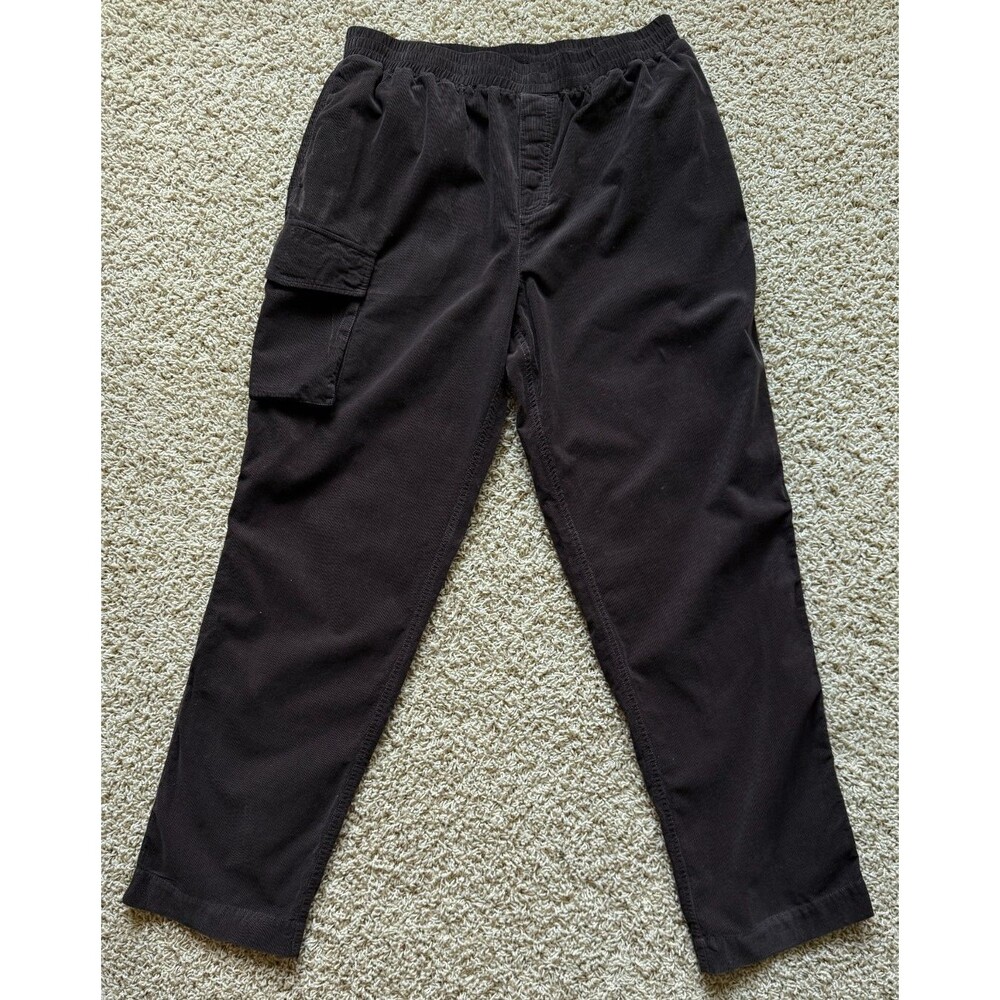 ATM Anthony Thomas Melilo 100% Cotton Pinwale Corduroy Cargo Pants Men's Sz 34